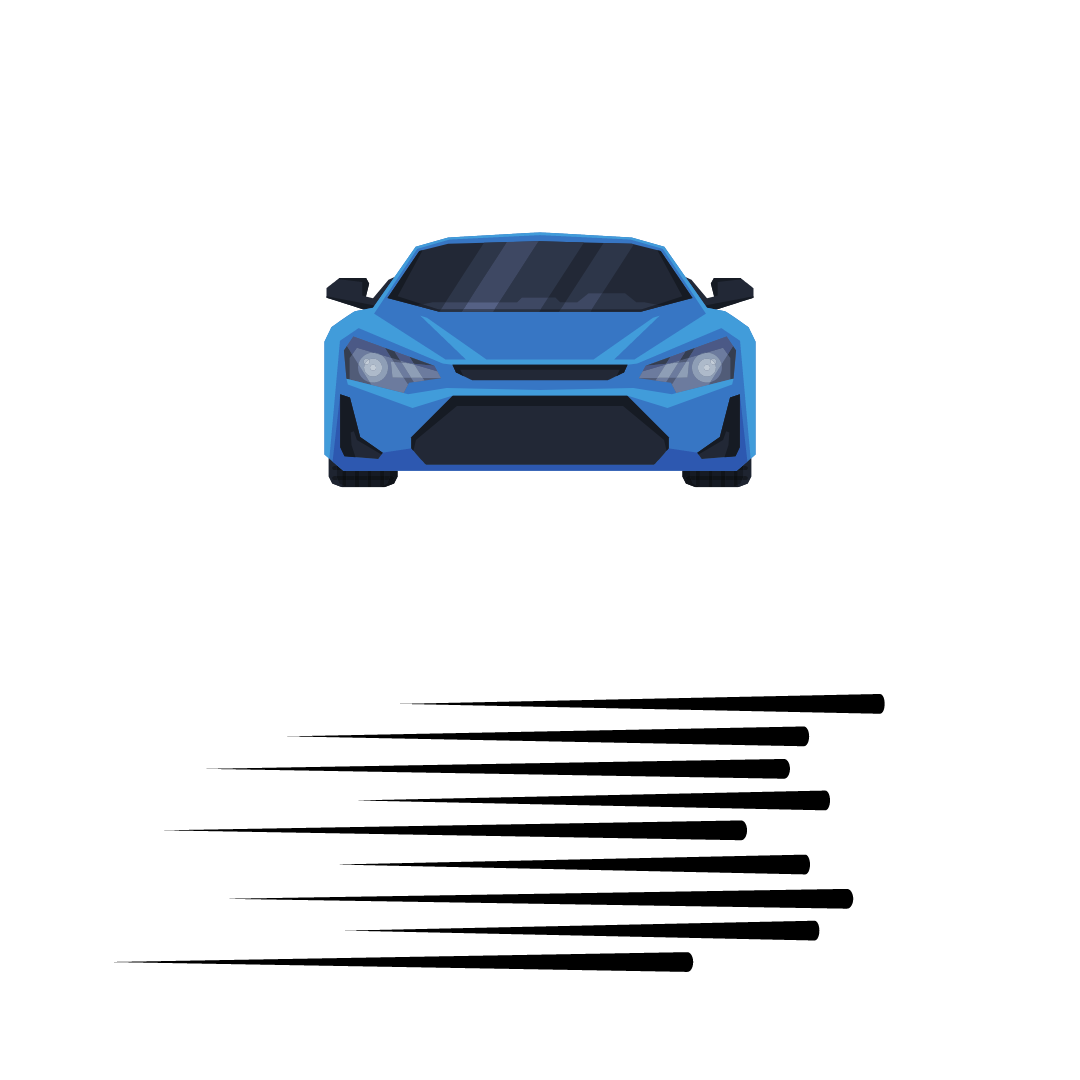  | Blue Car PNG