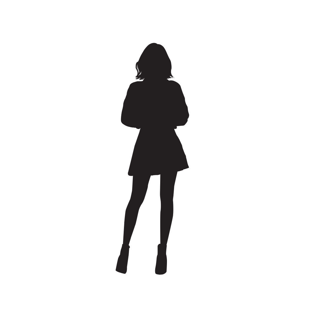  | Woman PNG Silhouette