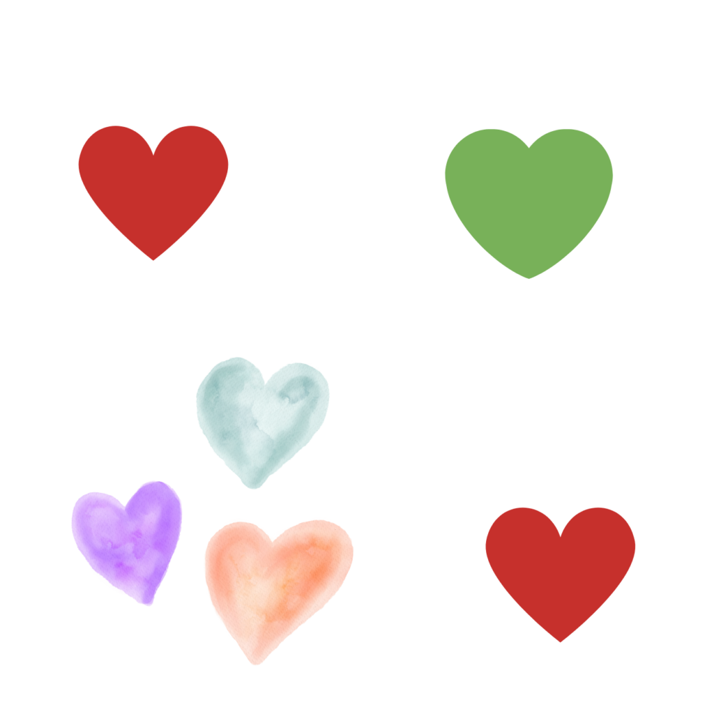  | Heart PNGs Set of 15 High quality Images