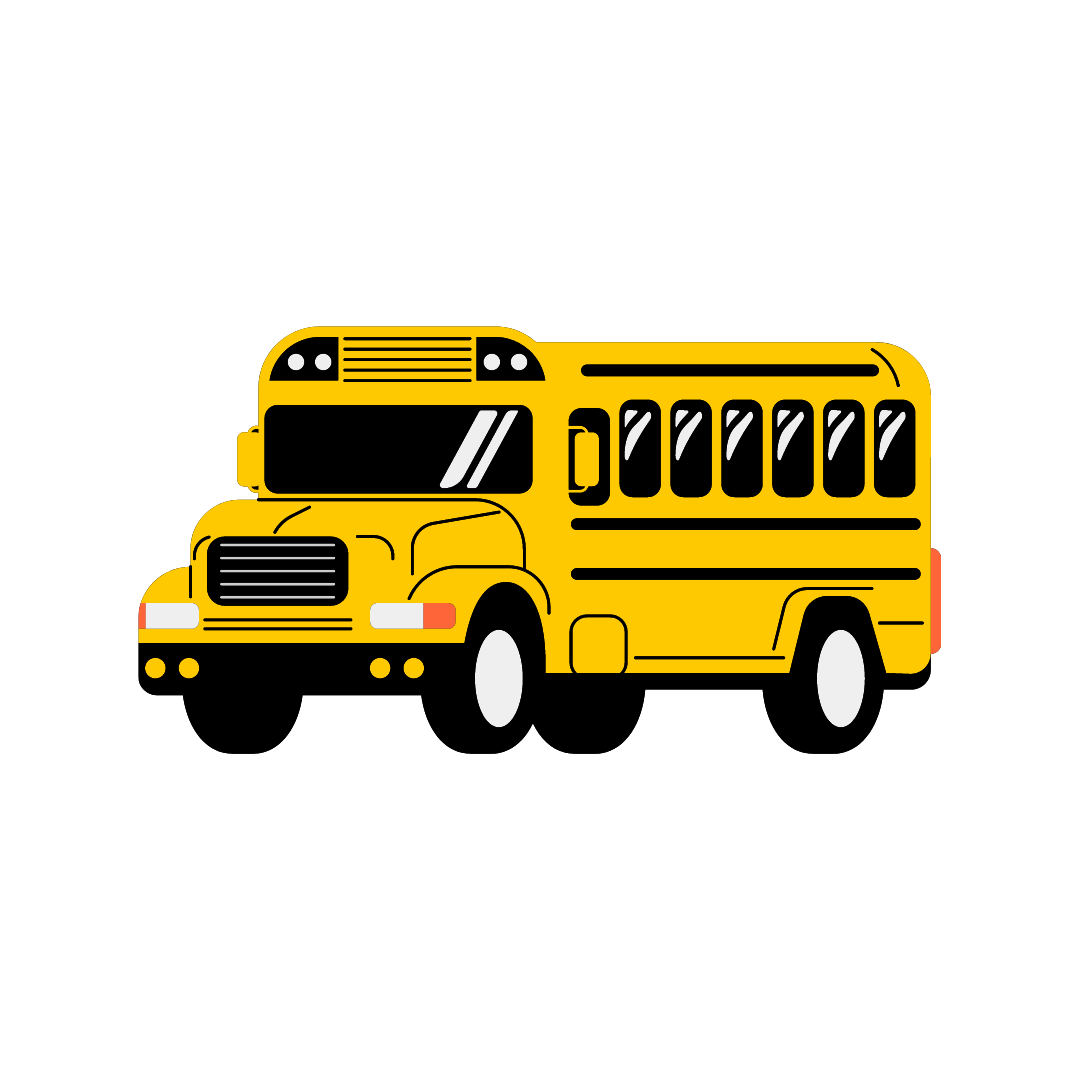  | School bus PNG